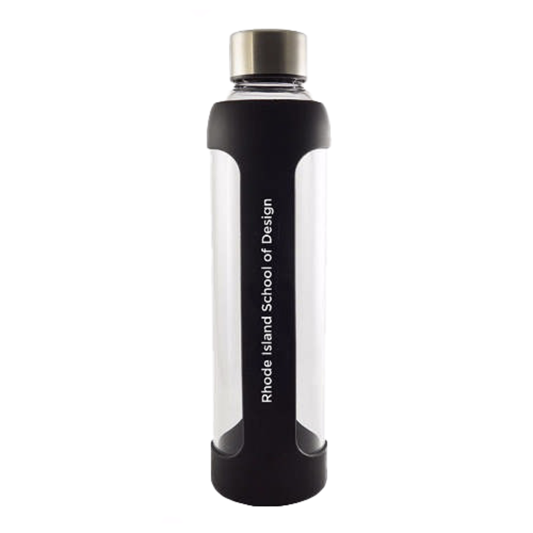 RISD RISD Glass Silicone Sleeve Bottle