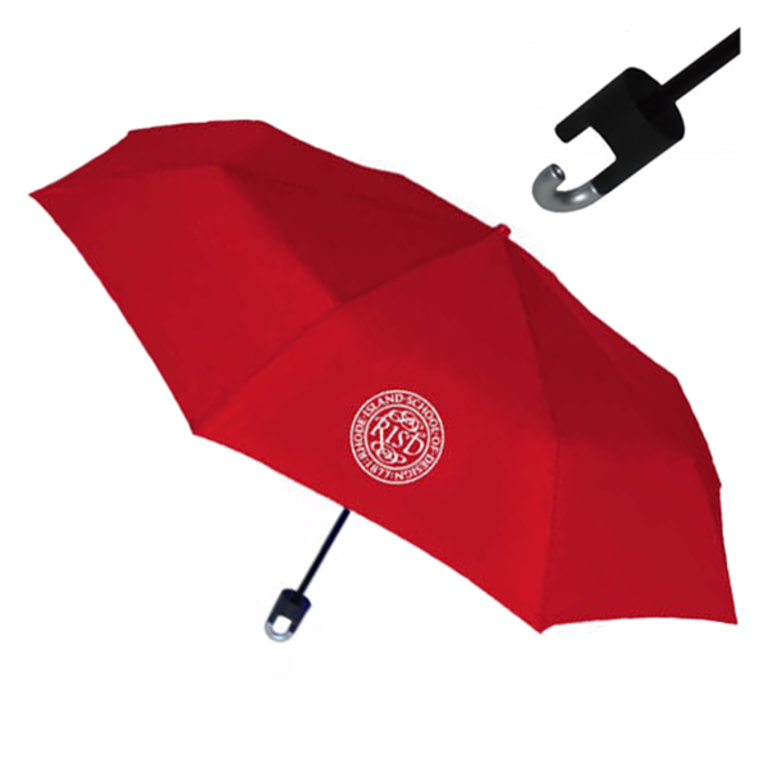 RISD RISD Seal Storm Clip Mini Compact Umbrella