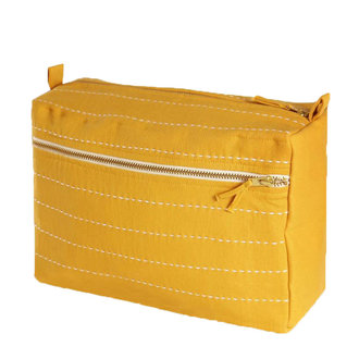 Colleen Clines Pin-Stitch Toiletry Large Bag Colleen Clines Pin-Stitch Toiletry Large Bag