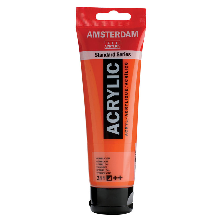 Amsterdam Amsterdam Standard Acrylic 120 ml Red