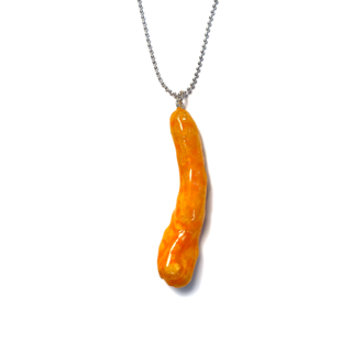 Debbie Tuch Cheeto Necklace Cheese