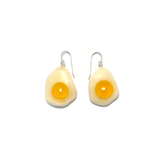 Debbie Tuch Egg Gummy Candy Earrings