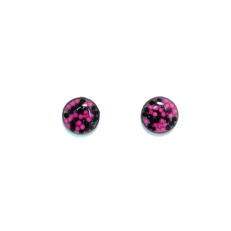 Debbie Tuch Sprinkle Stud Earrings Gold