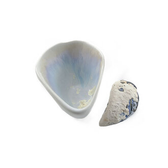 Alison Evans Oyster Series Sauce Bowl 4.5” x 3.25” x 2”