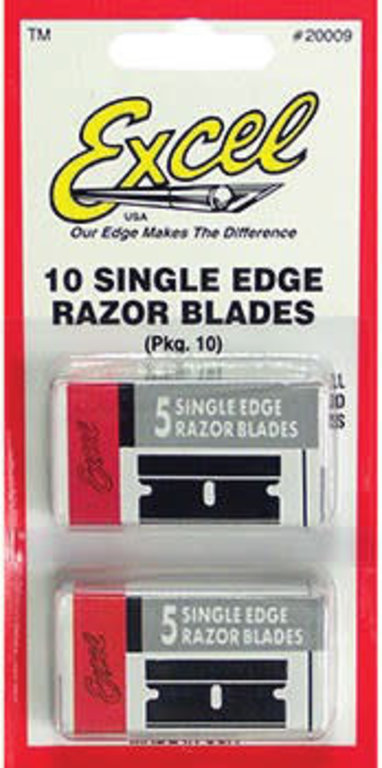 Excel Excel Single Edge Blades 10 Pack