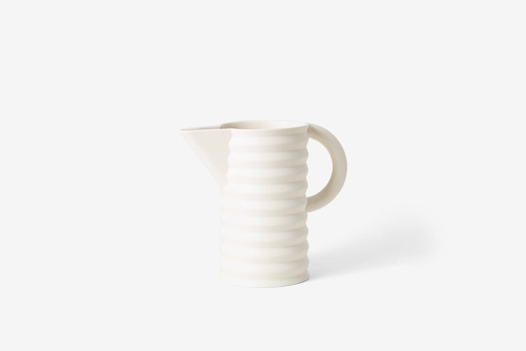 RISD Pleated Pitcher