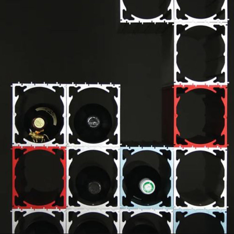 MuNiMulA Aluminum Modular Wine Rack