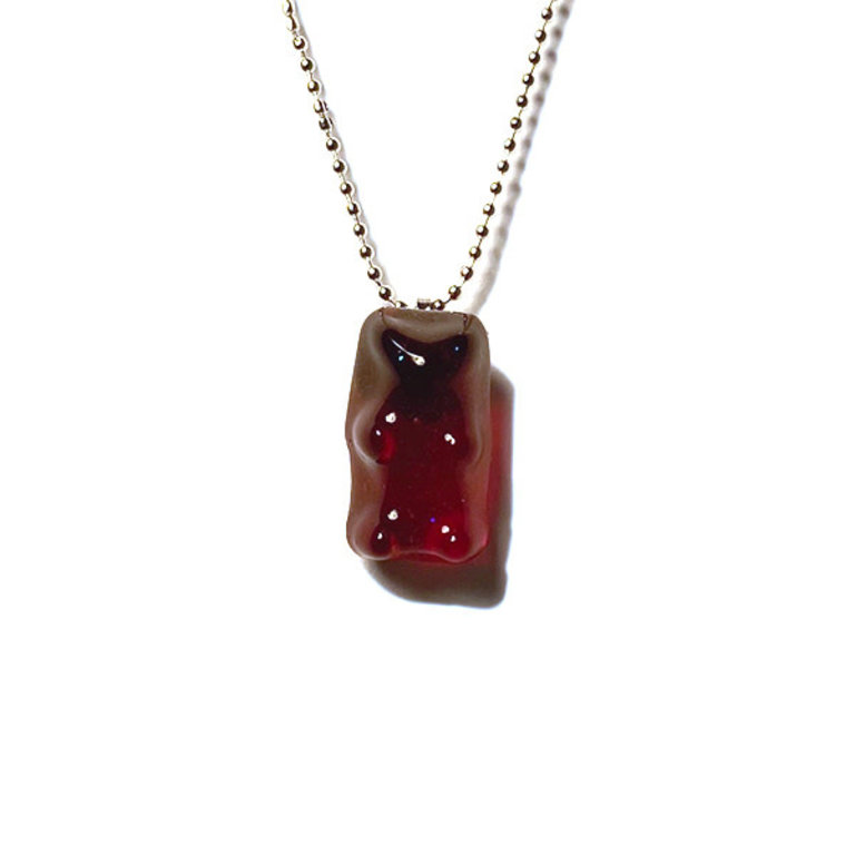 Debbie Tuch Glitterlimes Gummy Bear Necklace