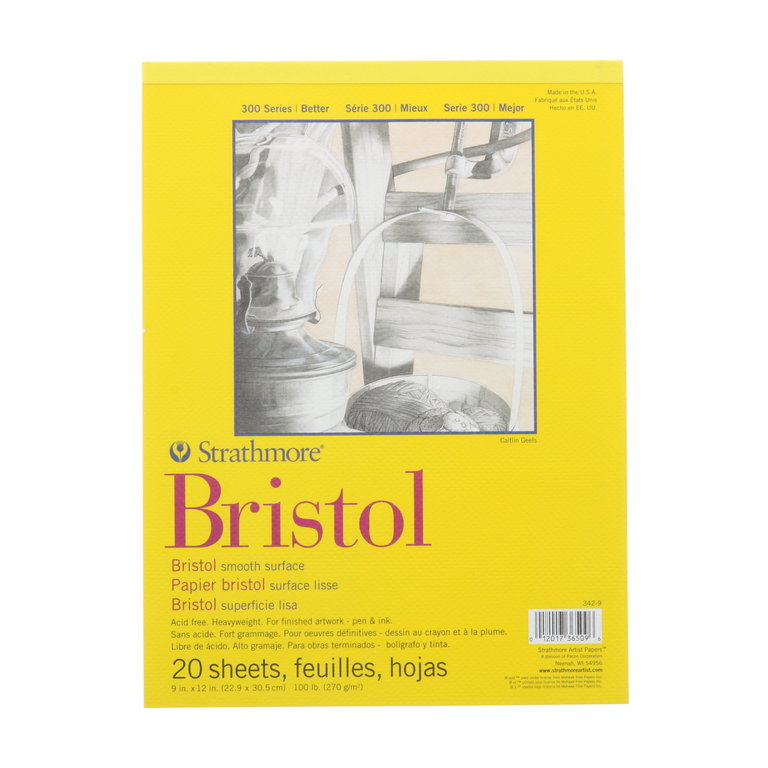 Strathmore Strathmore Bristol Paper Pad, 300 Series