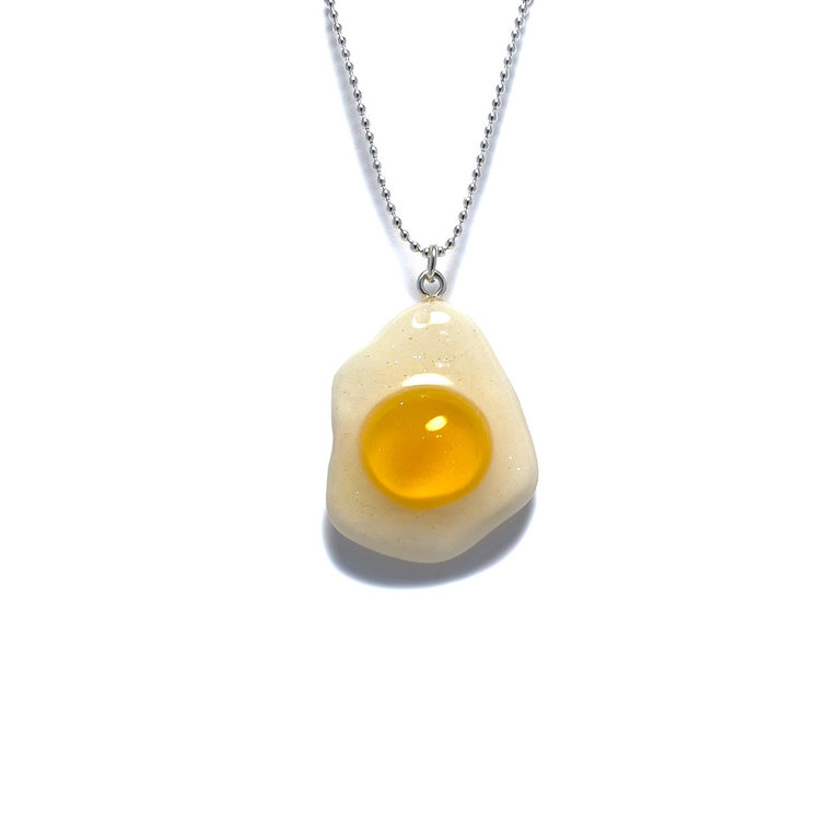 Debbie Tuch Glitterlimes Mini Egg Gummy Necklace
