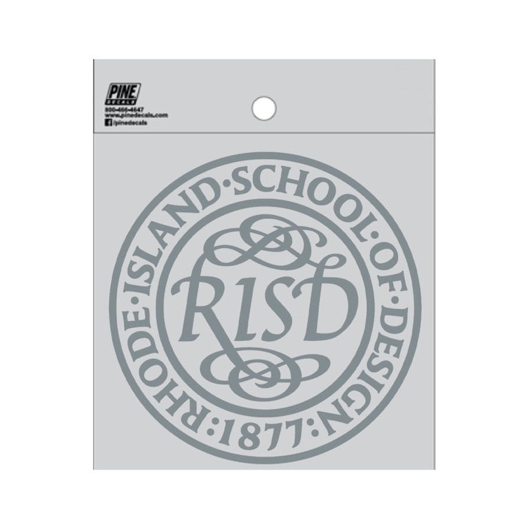 RISD RISD Seal Static Cling (Inside) Decal 4" x 4"