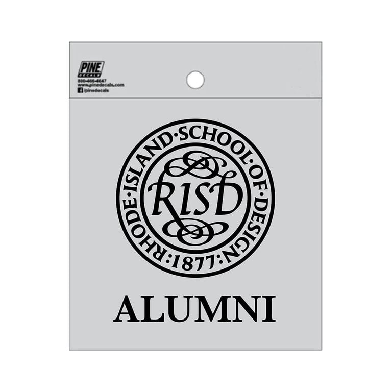 RISD RISD Seal Outside Decal Alumni 2.75" x 3.75"