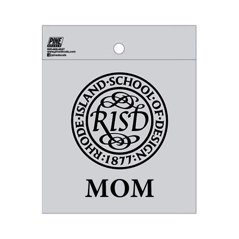 RISD RISD Seal Outside Decal Mom 2.75" x 3.75"