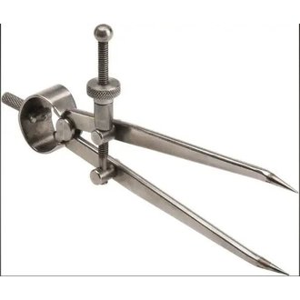 Divider Polished Steel 4"