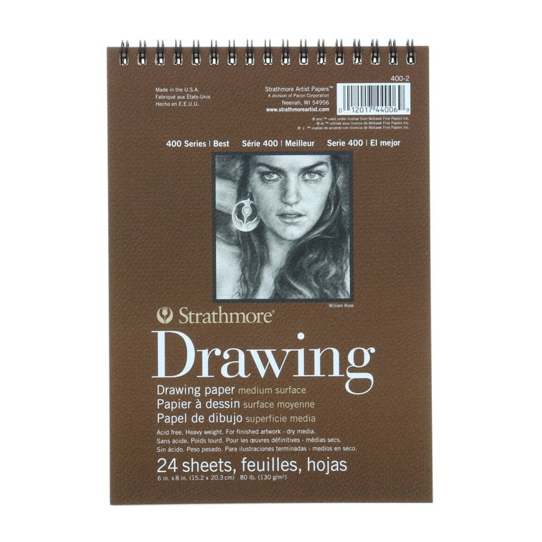 Strathmore Strathmore Drawing Paper Pad 400 Series Medium Surface