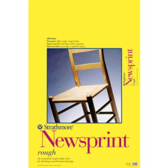 Strathmore Newsprint Pad 300 Series Rough
