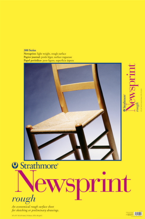 Strathmore Newsprint Pad Rough - RISD Store