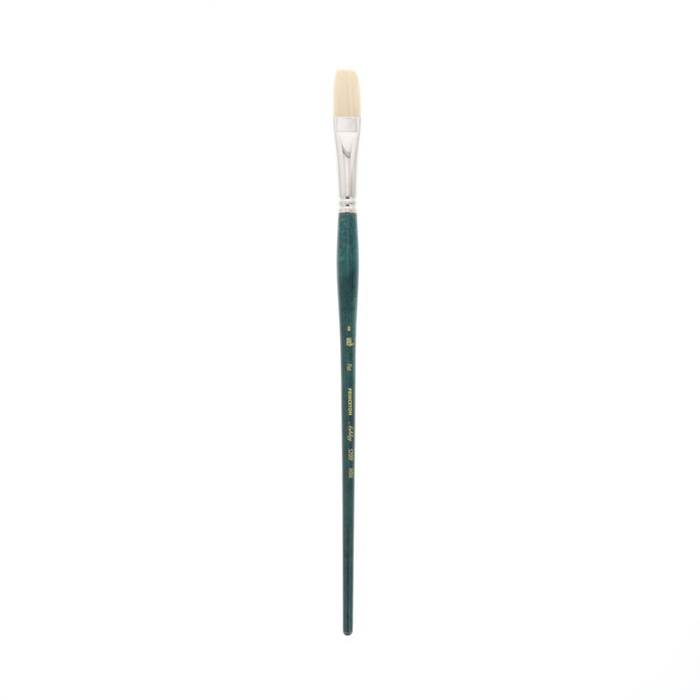 Princeton Brush Princeton Ashley 5200 Chungking Hog Bristle Long Handle Brush Flat