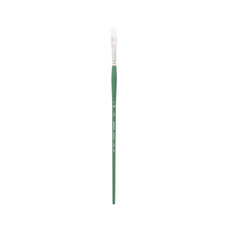 Princeton Brush Princeton Summit 6100 White Synthetic Long Handle Brush Filbert