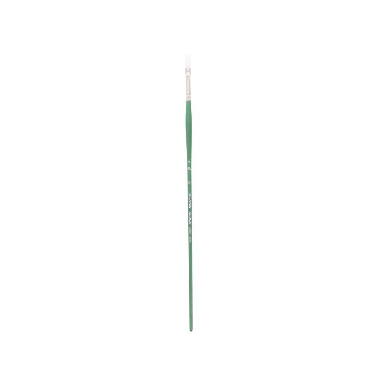 Princeton Brush Princeton Summit 6100 White Synthetic Long Handle Brush Flat