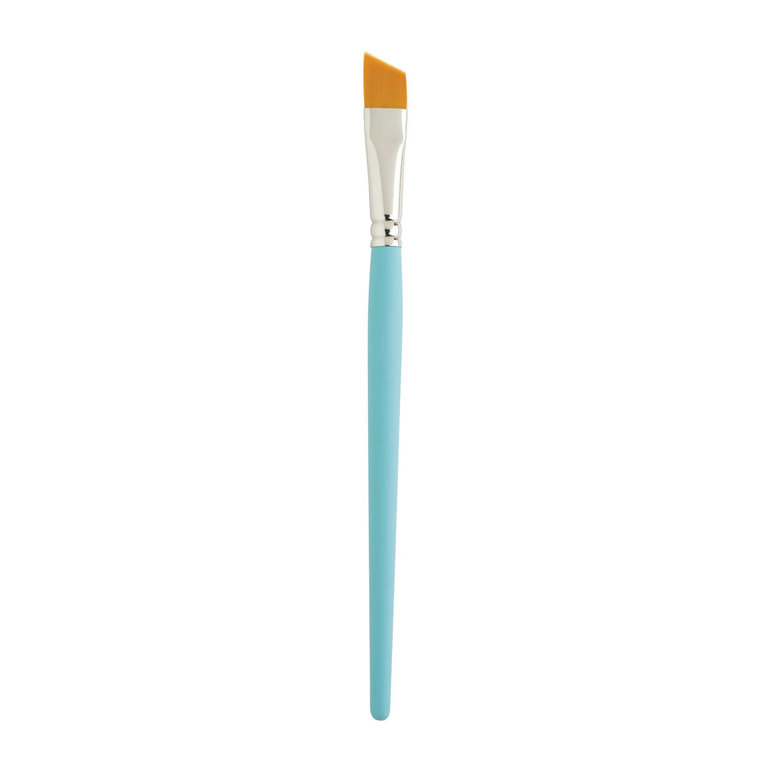 Princeton Brush Princeton Select Artiste 3750 Gold Synthetic Short Handle Brush Angle Shader