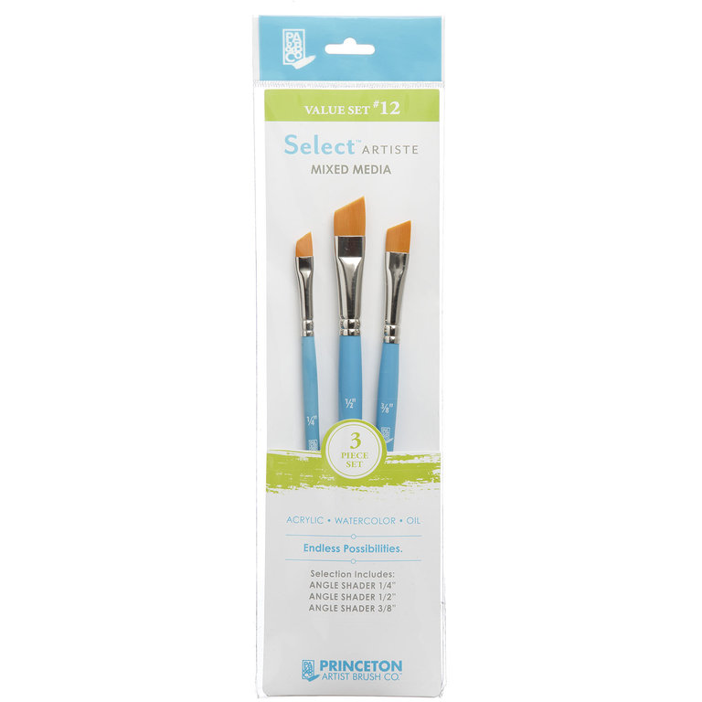 Princeton Brush Princeton Select Artiste 3750 Mixed Media Brush Value Set