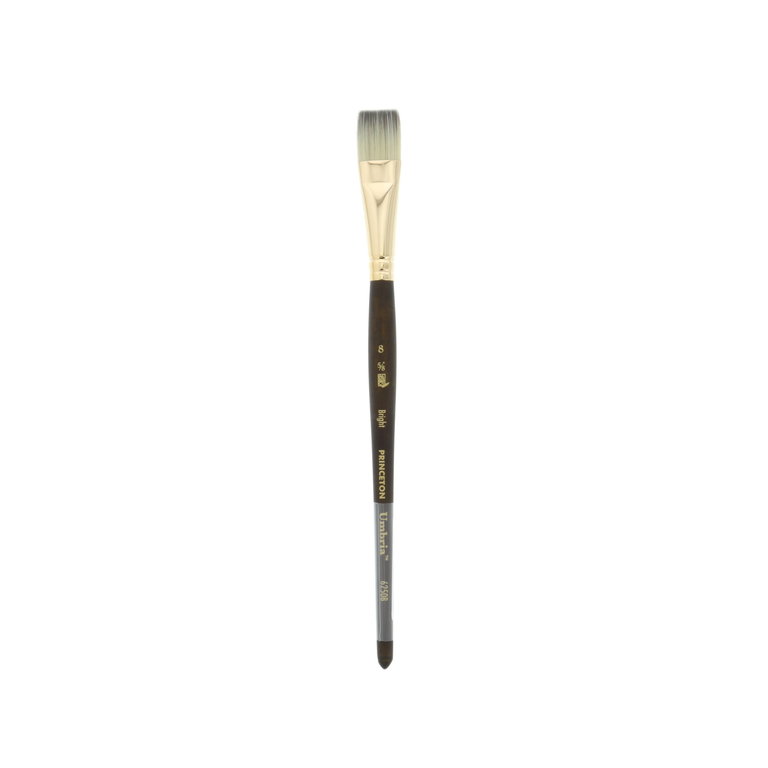 Princeton Brush Princeton Umbria 6250 Synthetic Sable Short Handle Brush Bright