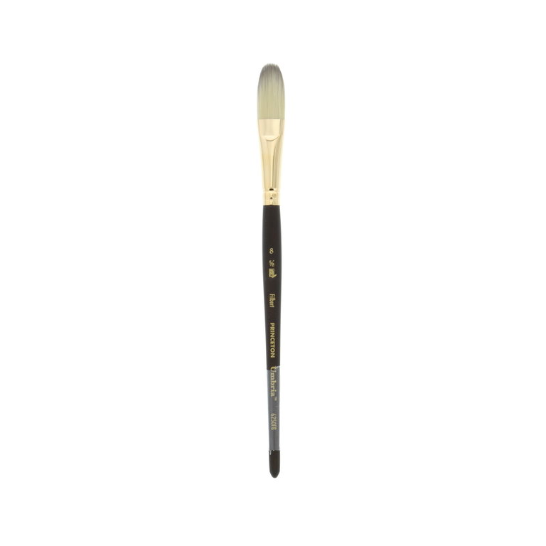 Princeton Brush Princeton Umbria 6250 Synthetic Sable Short Handle Brush Filbert