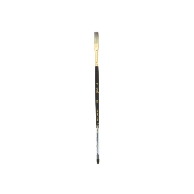 Princeton Brush Princeton Umbria 6250 Synthetic Sable Short Handle Brush Flat