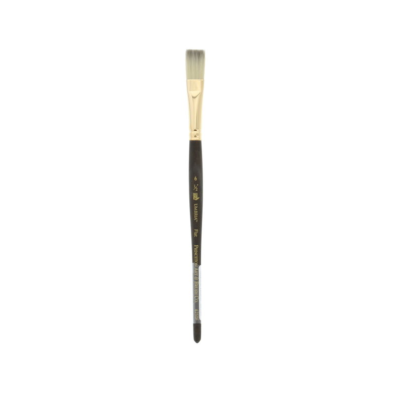 Princeton Brush Princeton Umbria 6250 Synthetic Sable Short Handle Brush Flat