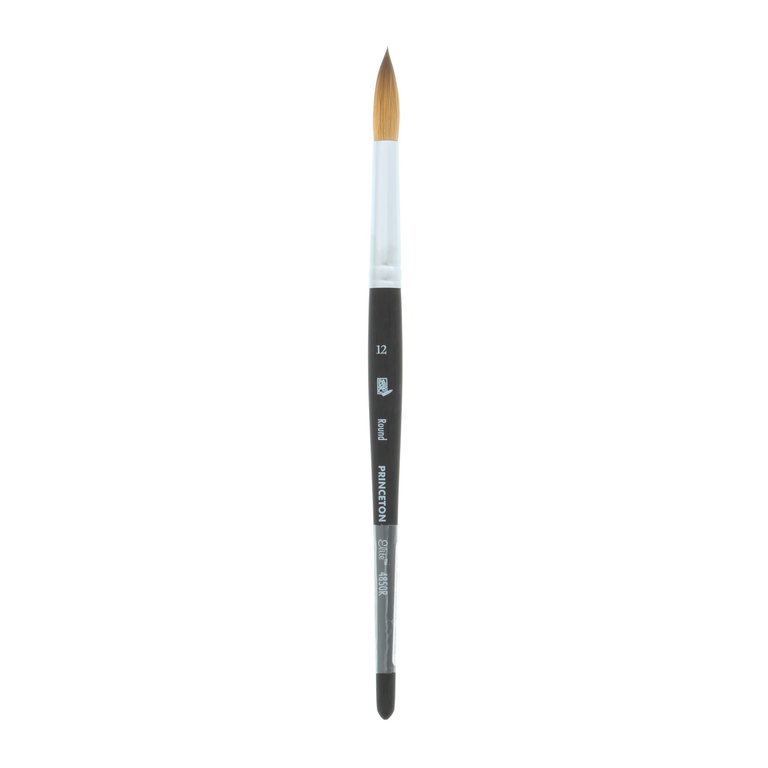 Princeton Brush Princeton Aqua Elite 4850 Synthetic Kolinsky Short Handle Brush Round