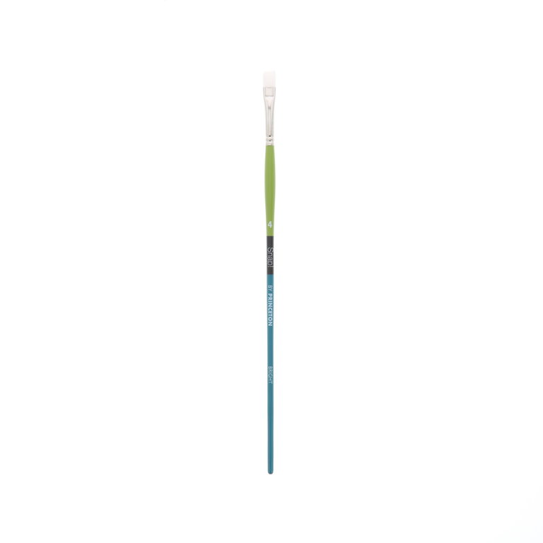 Princeton Brush Princeton Snap! 9800 White Synthetic Long Handle Brush Bright