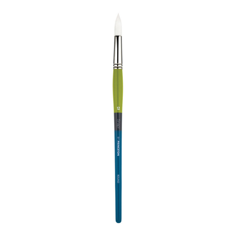 Princeton Brush Princeton Snap! 9800 White Synthetic Long Handle Brush Round