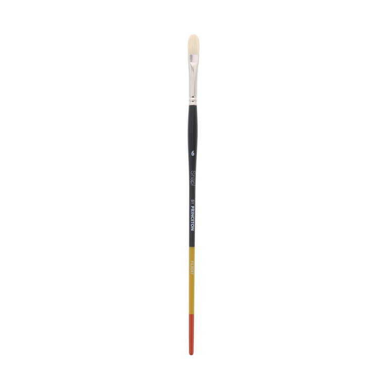 Princeton Brush Princeton Snap! 9700 Natural Bristle Long Handle Brush Filbert