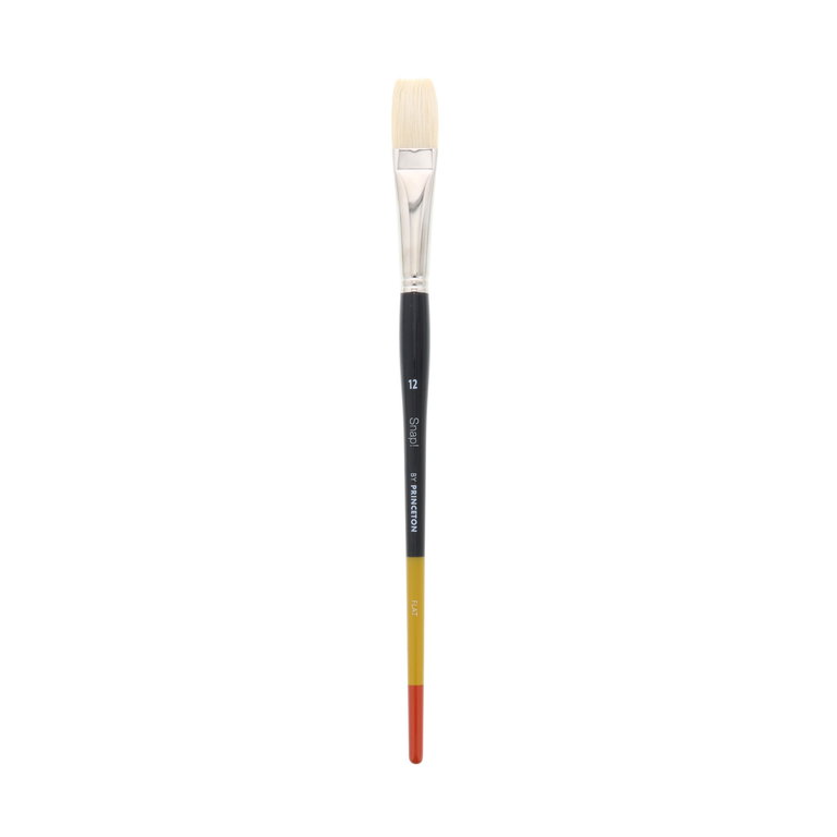 Princeton Brush Princeton Snap! 9700 Natural Bristle Long Handle Brush Flat