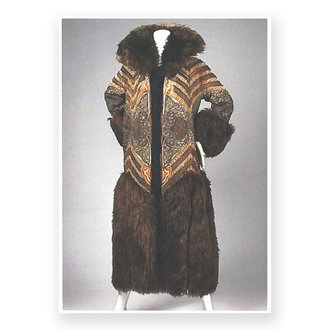 RISD Museum Coat 1922 Postcard