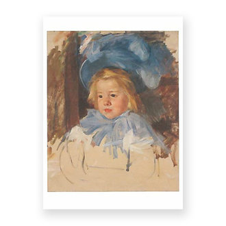 RISD Museum Simone in a Blue Bonnet Postcard RISD Museum Simone in a Blue Bonnet Postcard