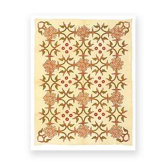 RISD Museum Coverlet 1815 Postcard
