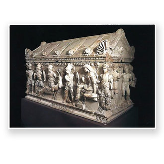 RISD Museum Coffin Postcard