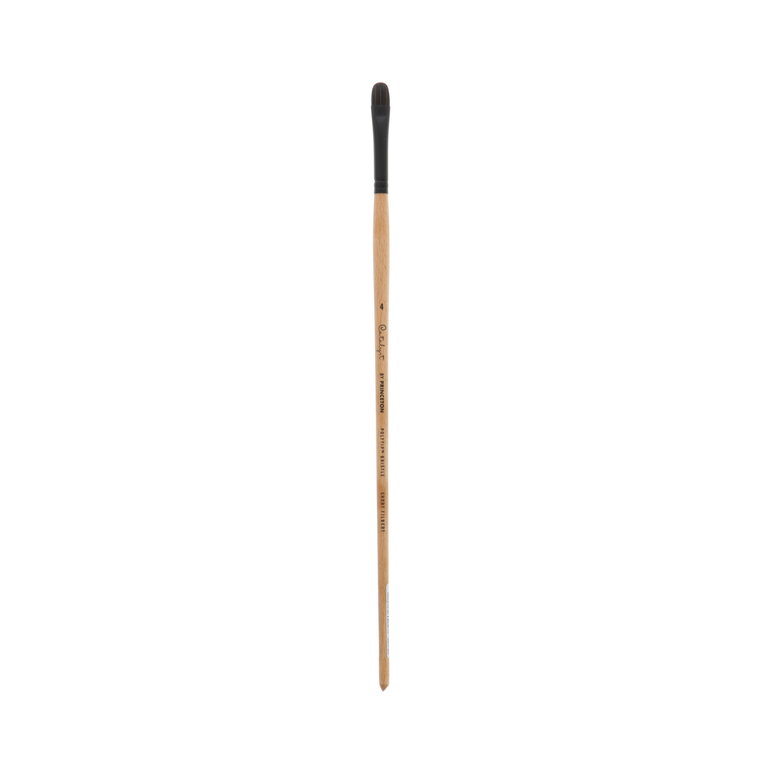 Princeton Brush Princeton Catalyst 6400 Polytip Synthetic Long Handle Brush Short Filbert