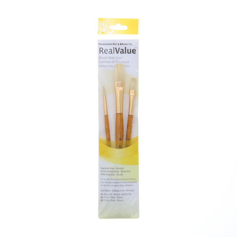 Princeton Brush Princeton Real Value 9100 Short Handle Brush Set