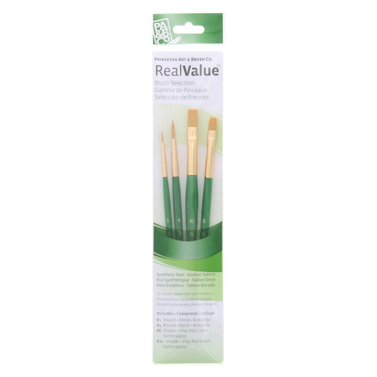 Princeton Brush Princeton Real Value 9100 Short Handle Brush Set