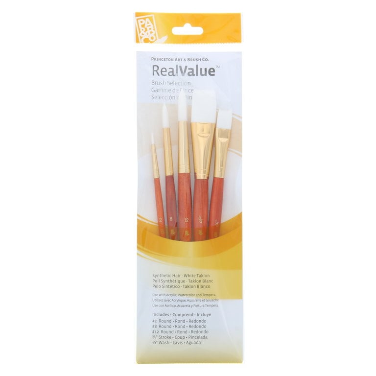 Princeton Brush Princeton Real Value 9100 Short Handle Brush Set