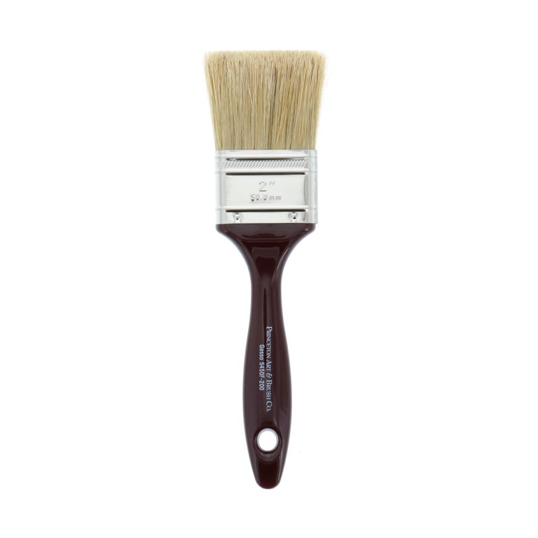 Princeton Brush Princeton Gesso 5450 Natural Bristle Short Handle Brush