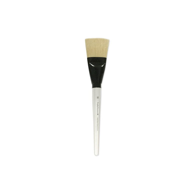 Robert Simmons Simply Simmons XL Natural Bristle Short Handle Brush Flat