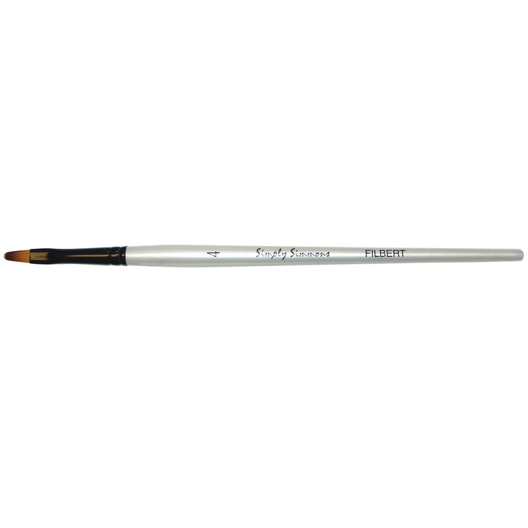 Robert Simmons Simply Simmons Short Handle Brush Filbert