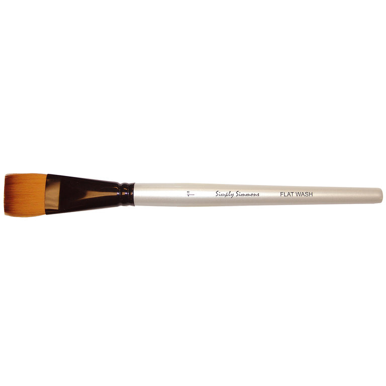 Robert Simmons Simply Simmons Short Handle Brush Flat Wash