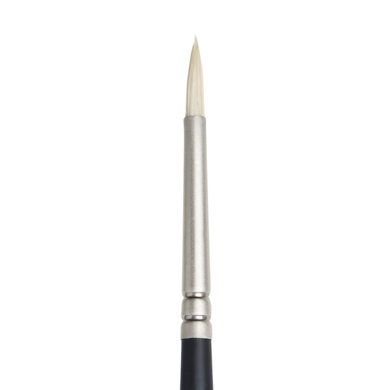 Winsor & Newton Winsor & Newton Hog Bristle Long Handle Oil Brush Round