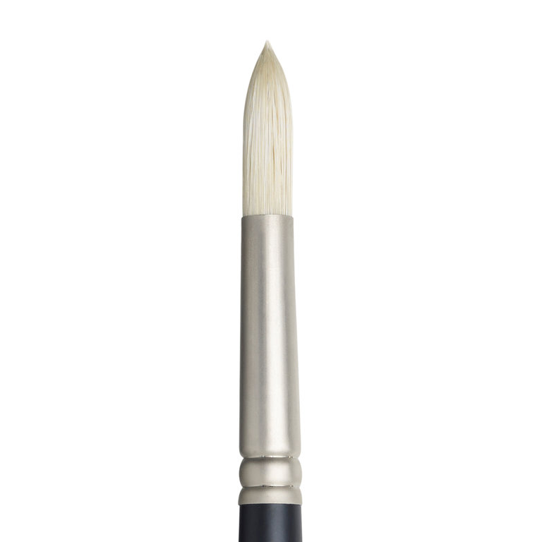 Winsor & Newton Winsor & Newton Hog Bristle Long Handle Oil Brush Round