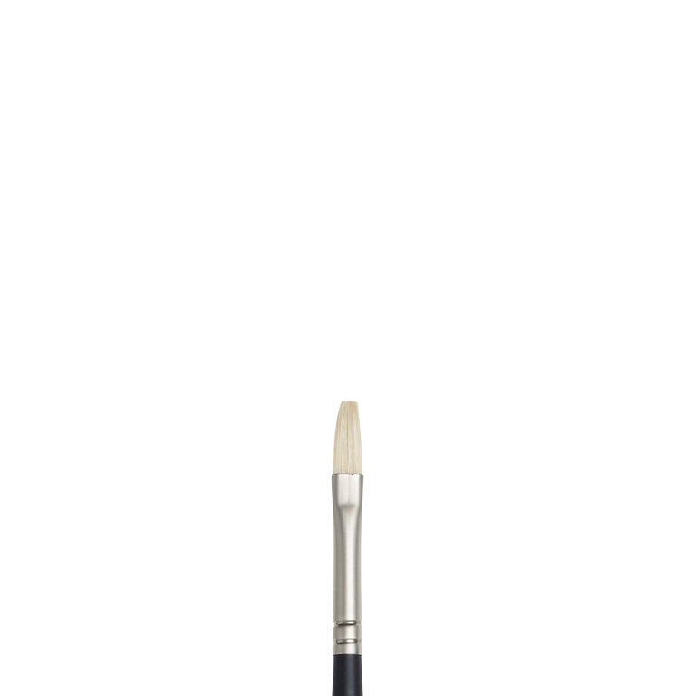 Winsor & Newton Winsor & Newton Hog Bristle Long Handle Oil Brush Flat